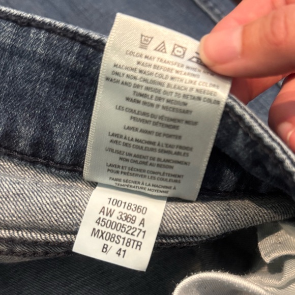 Ariat Trouser Mid Rise Stretch Entwined Wide Leg Jean 27L - Picture 5 of 5